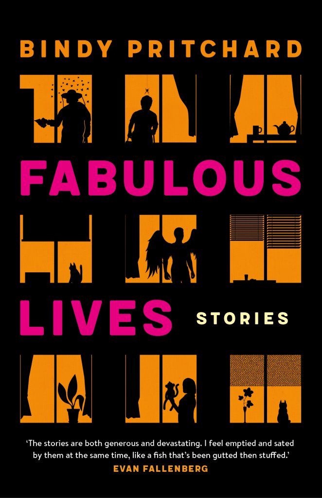 The book cover of Fabulous Lives by Bindy Pritchard