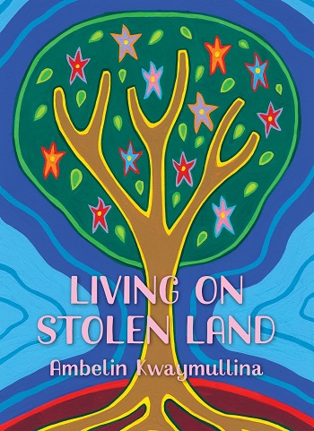 Book cover of Living on Stolen Land