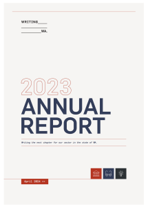 Cover of 2024 Annual Report.